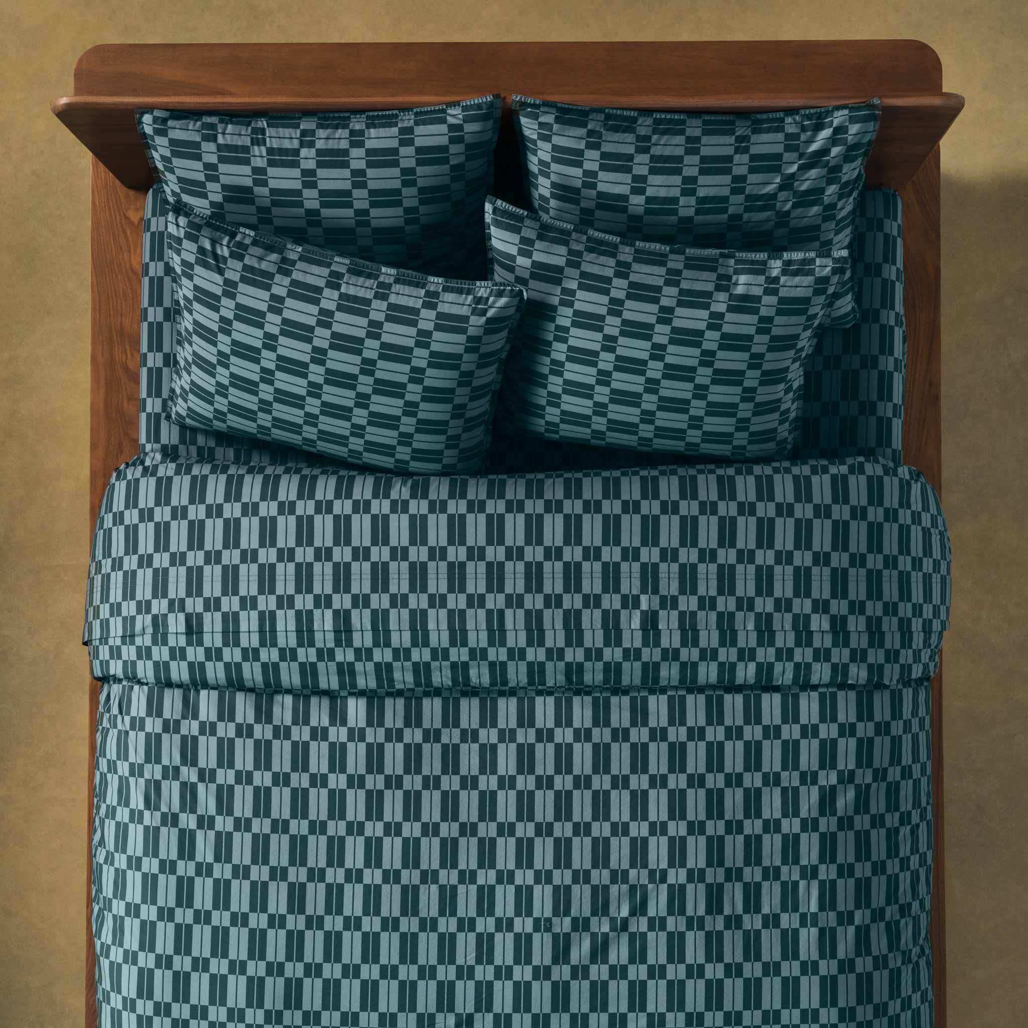 Washed Classic Percale Duvet Cover - Image 23