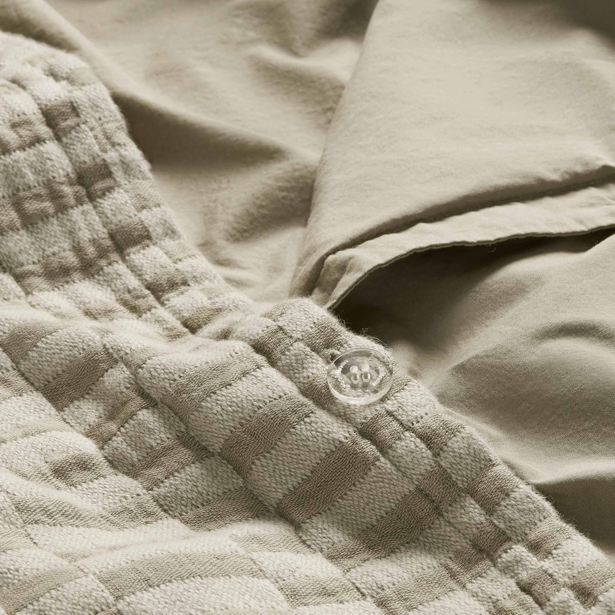 Woven Checkerboard Duvet Cover - Image 14