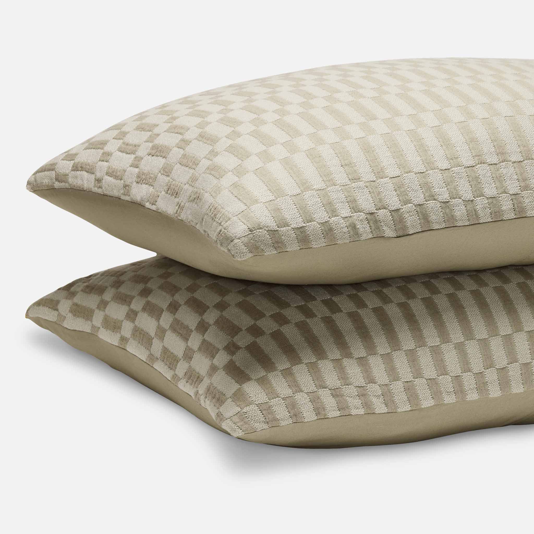 Woven Checkerboard Sham Set - Image 21