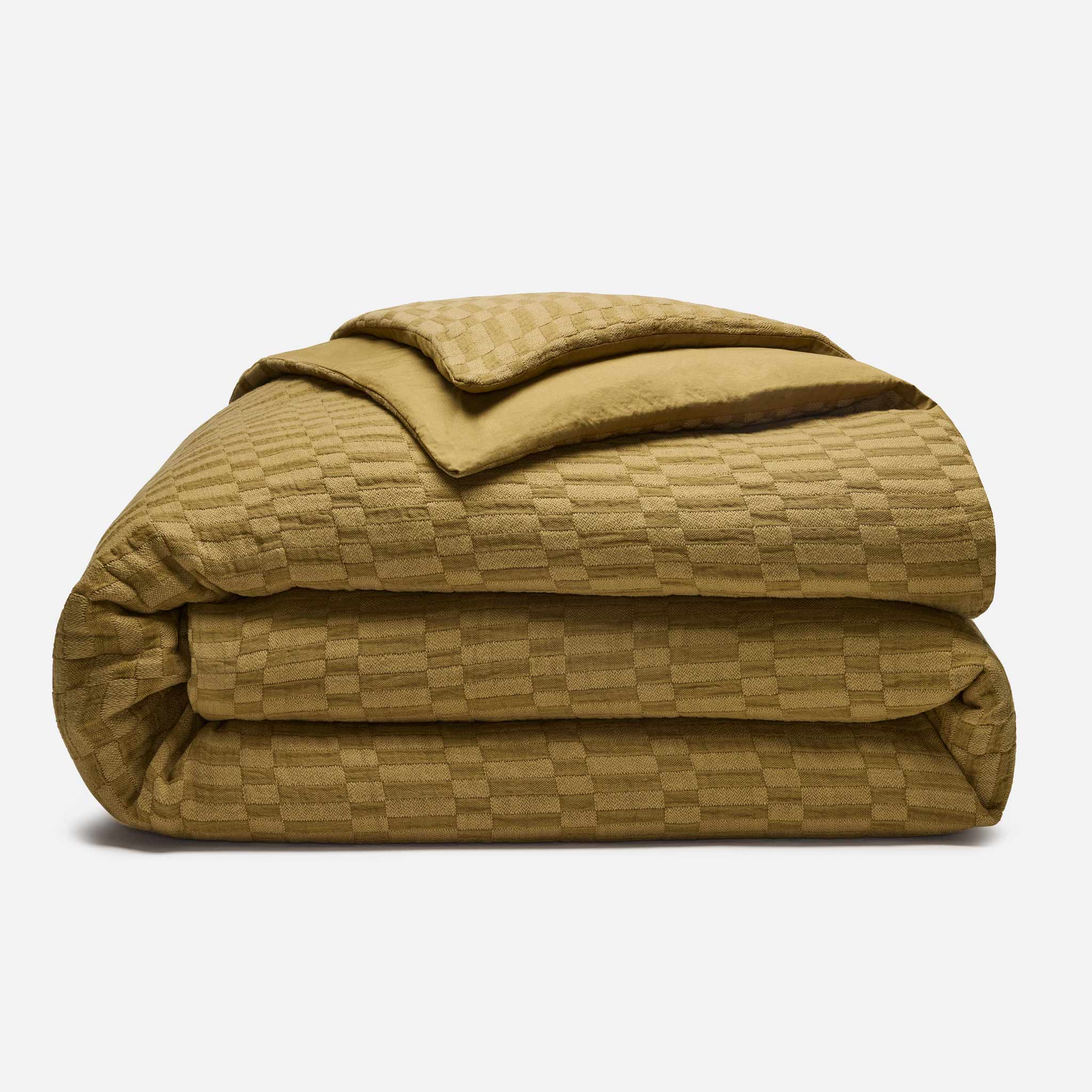Woven Checkerboard Duvet Cover - Image 16