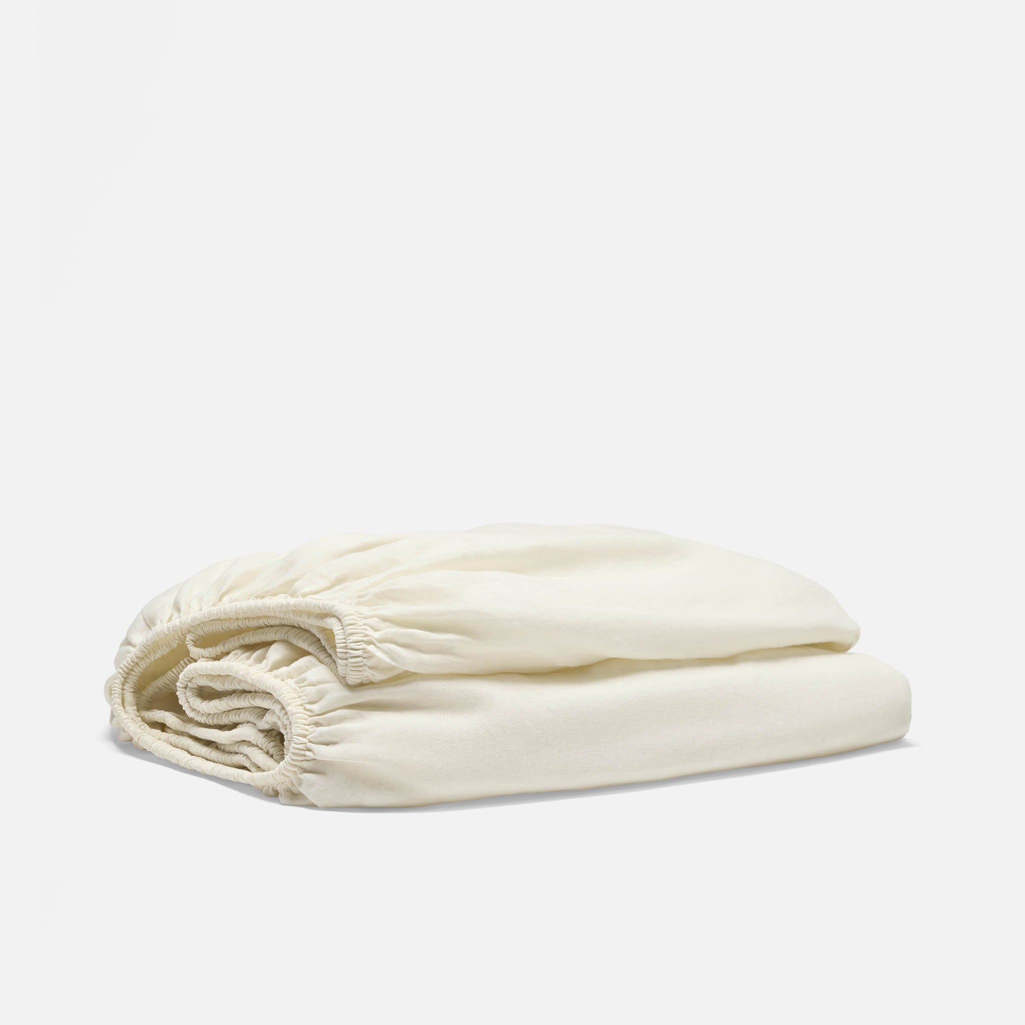 Washed European Linen Fitted Sheet - Image 13