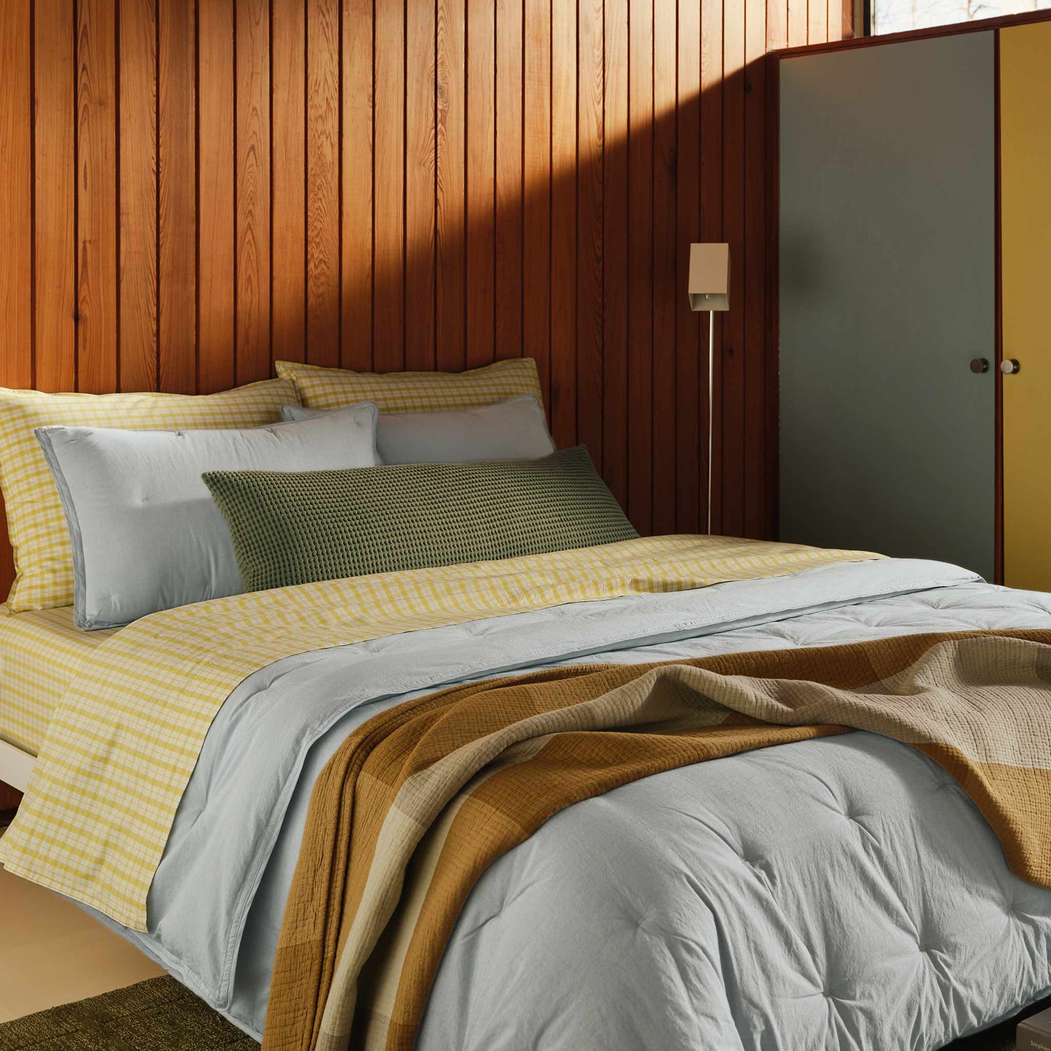 Washed Classic Percale Sham Set - Image 14