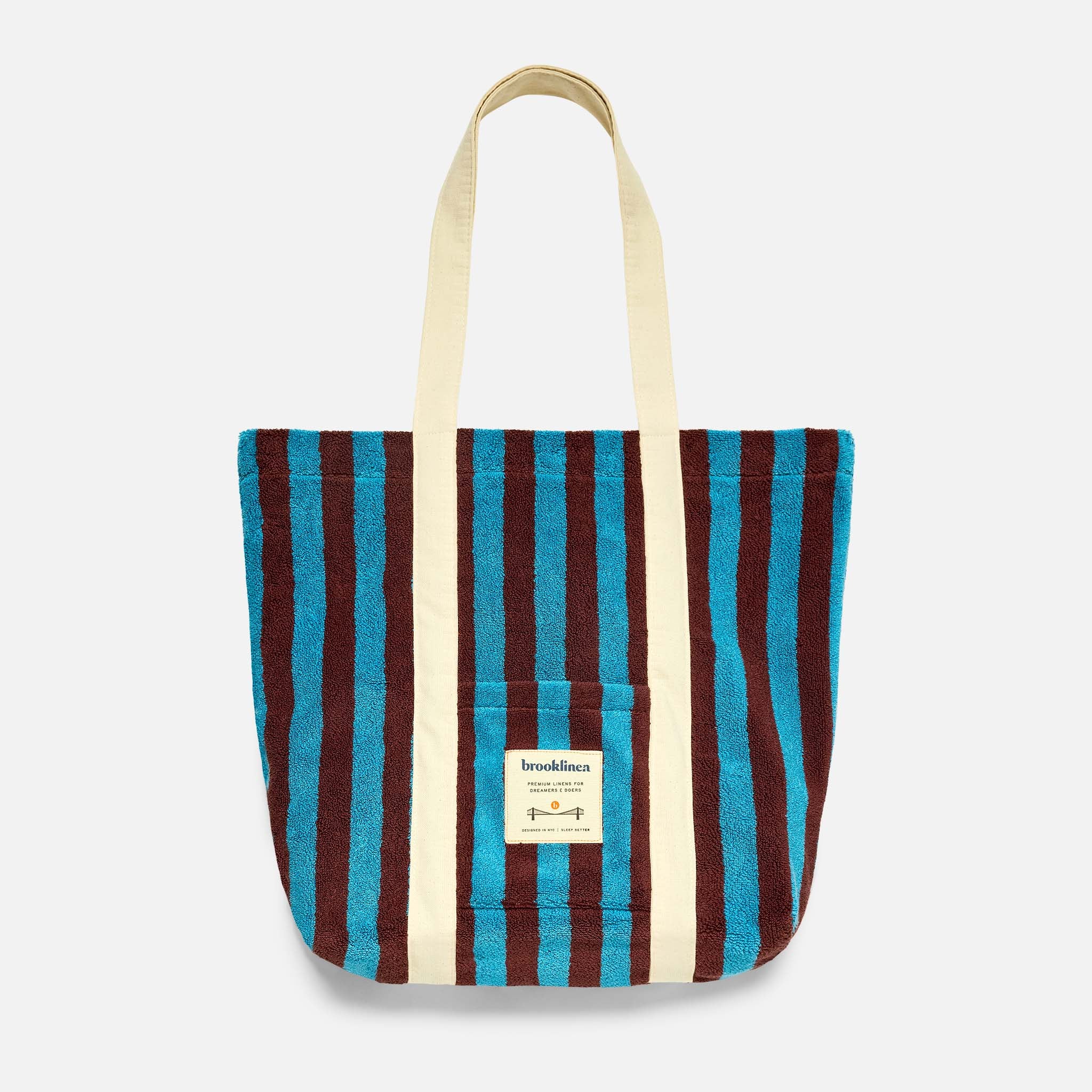 Surfside Stripe Terry Tote - Image 5