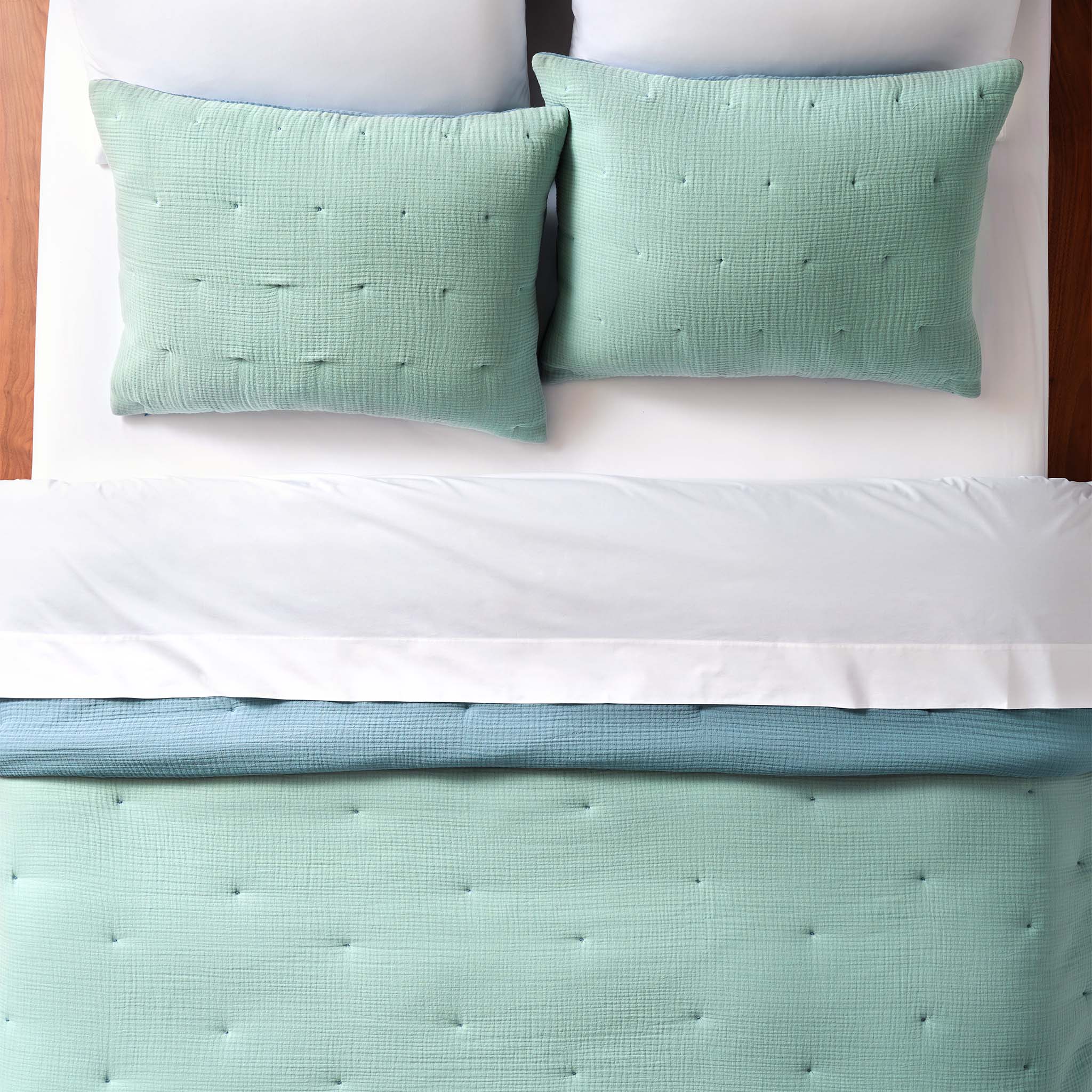 Breezeweave Reversible Cotton Sham Set - Image 22