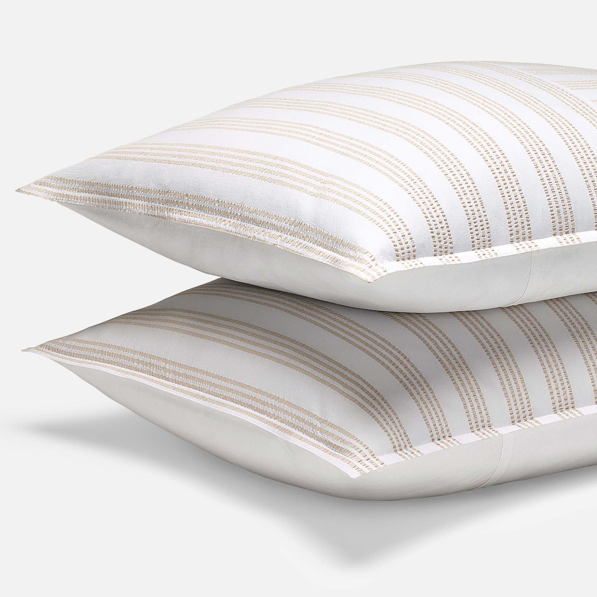 Seersucker Classic Percale Sham Set - Image 2