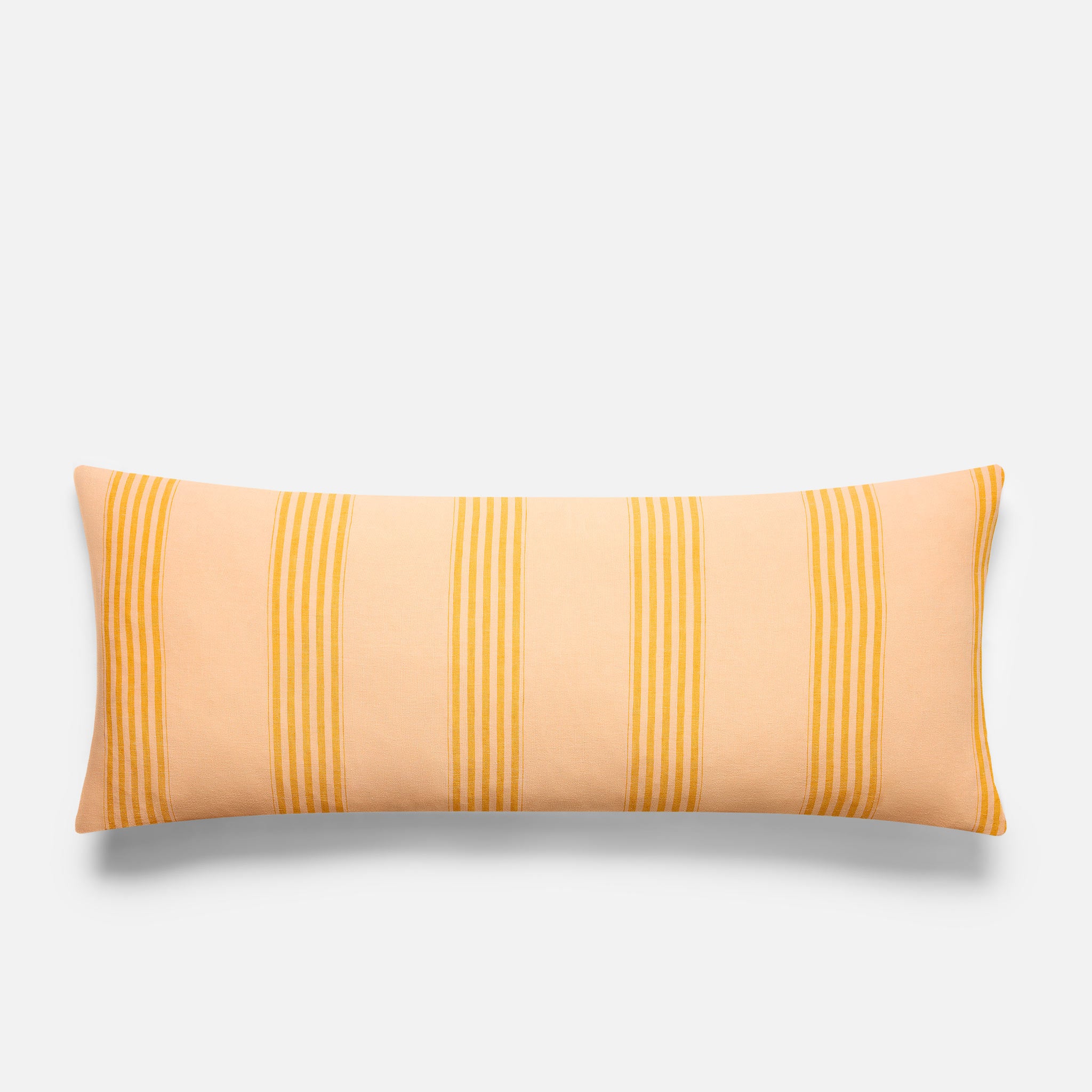 Washed European Linen Lumbar Pillow Cover - Image 2