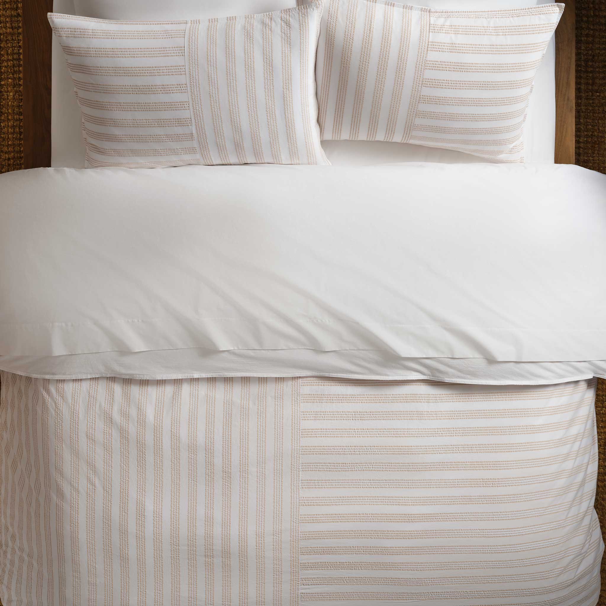 Seersucker Classic Percale Duvet Cover - Image 4