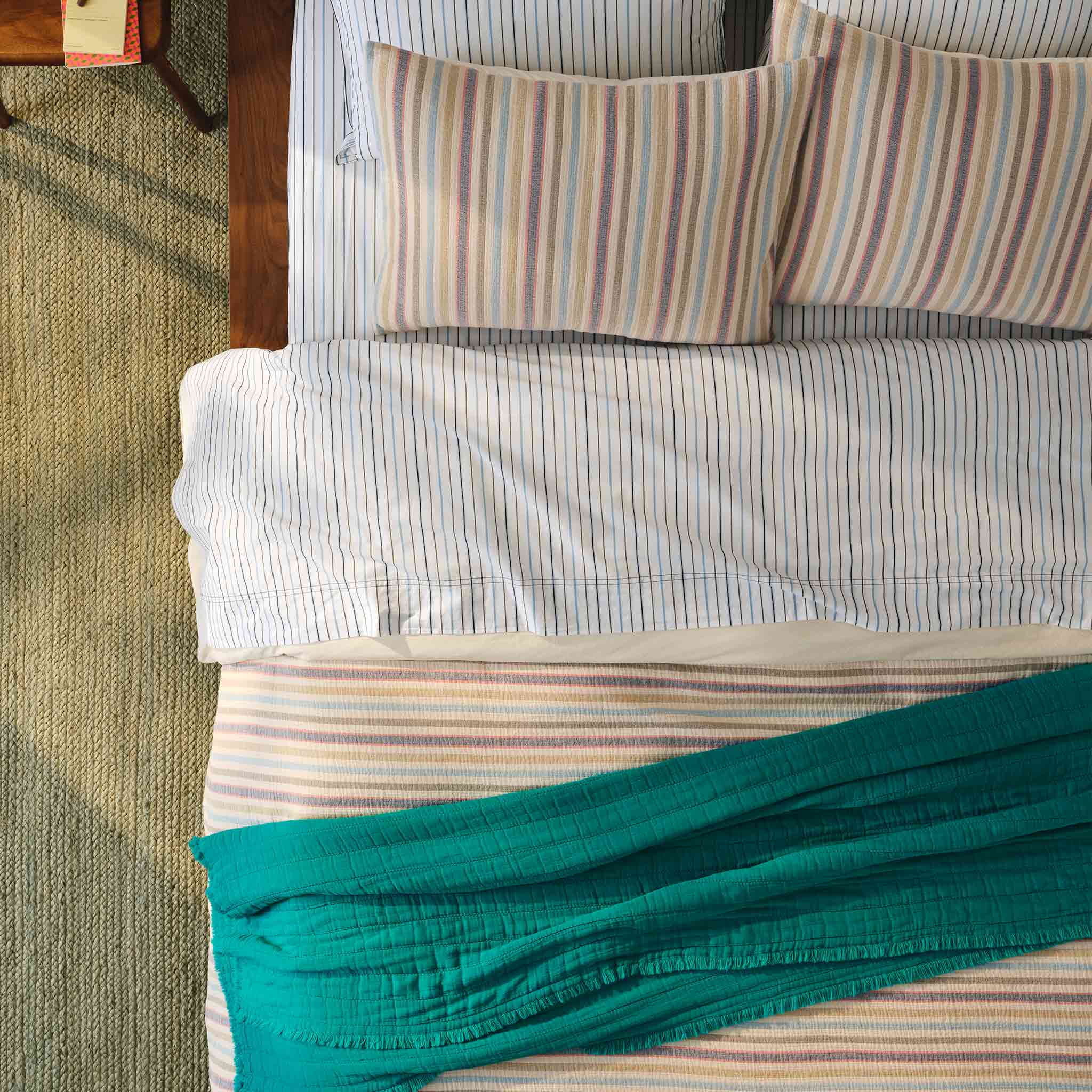 Sunwashed Stripe Duvet Cover - Image 6