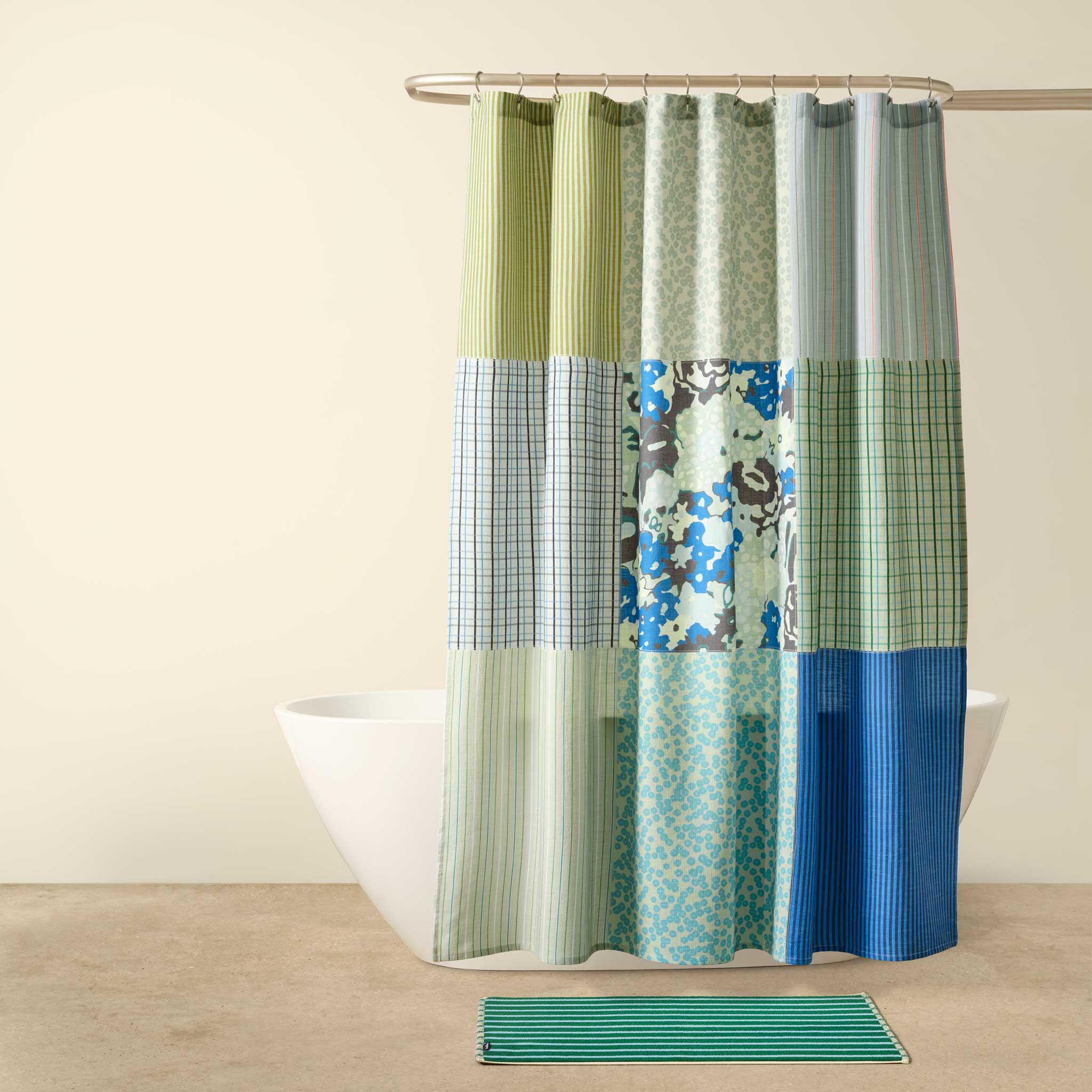 Patchwork Shower Curtain