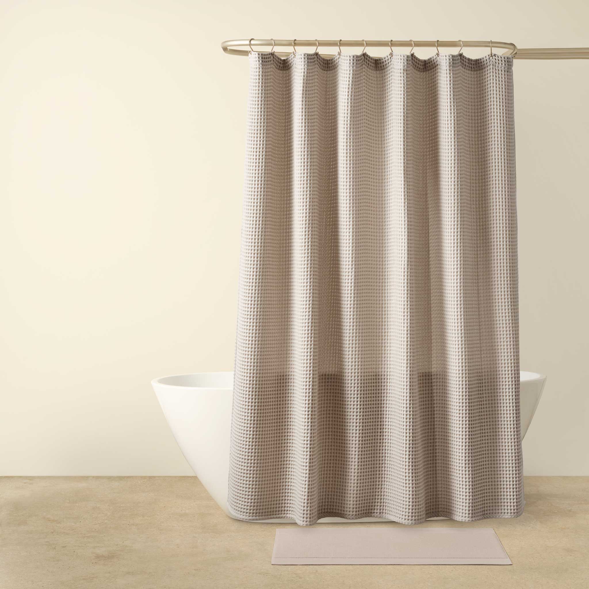 Dreamweave Waffle Shower Curtain - Image 3