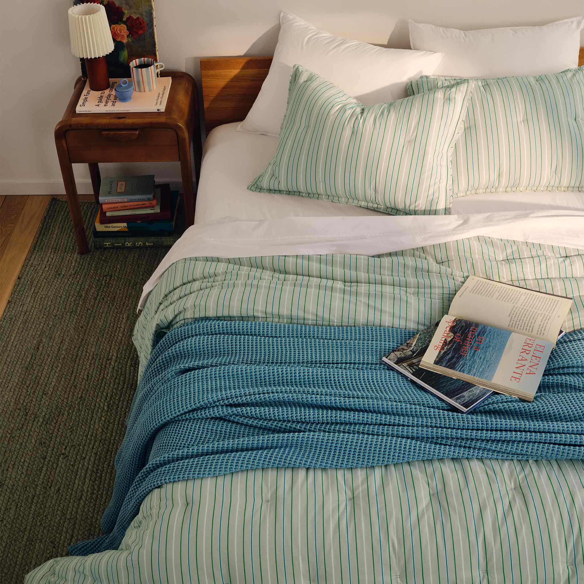 Washed Classic Percale Comforter Set - Image 28