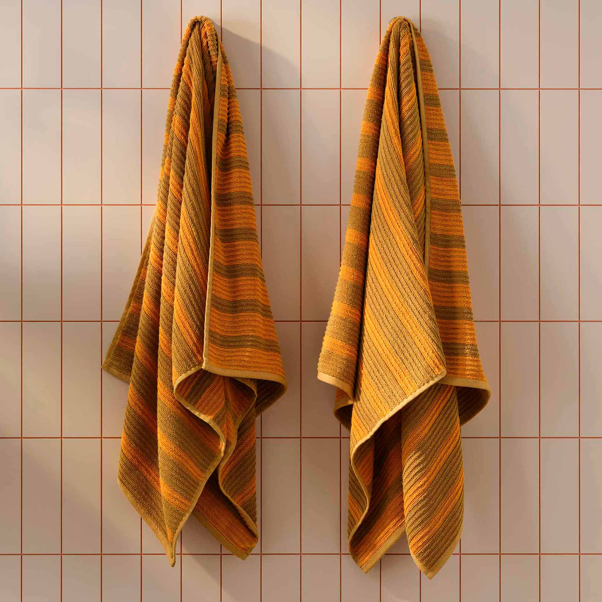 Ribbed Cotton TENCEL Set of 4 Bath Towel Bundle - Image 19