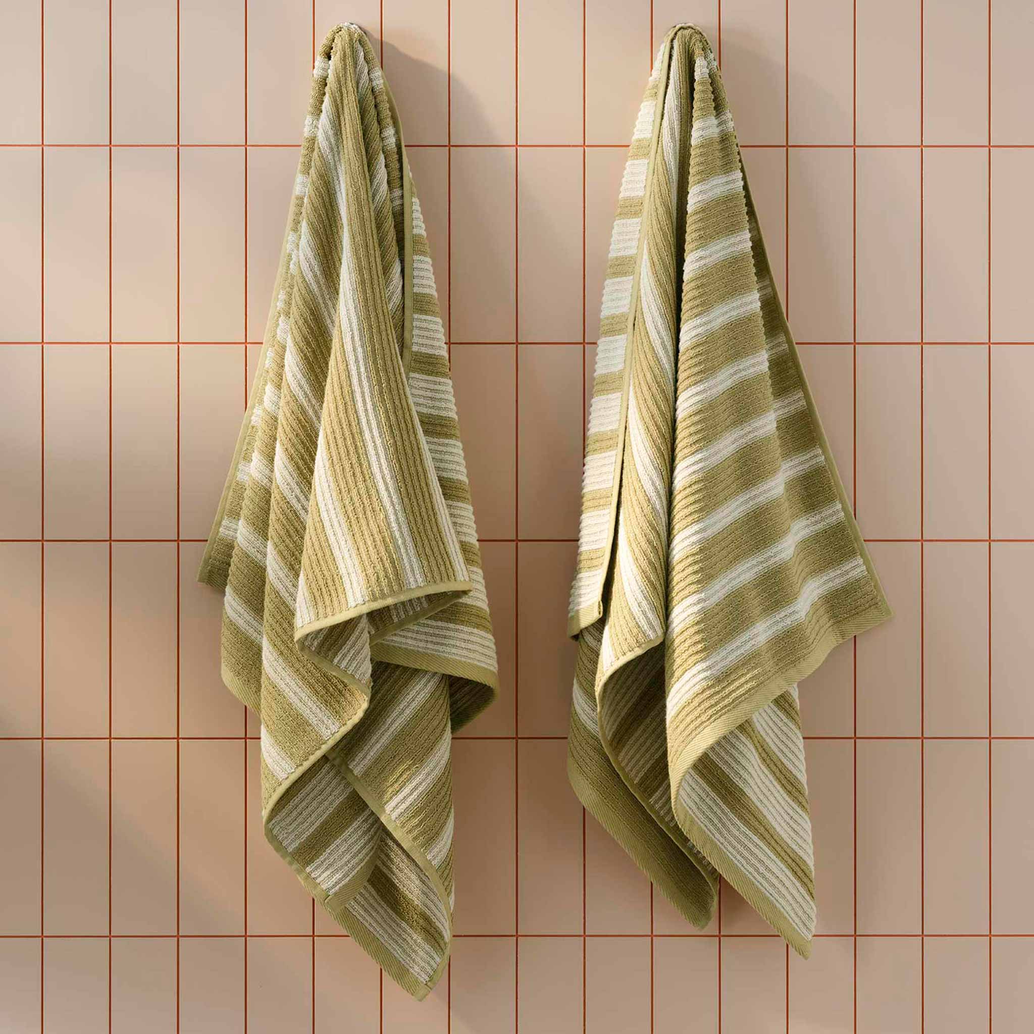 Ribbed Cotton TENCEL Bath Towels Set of 2 - Image 20