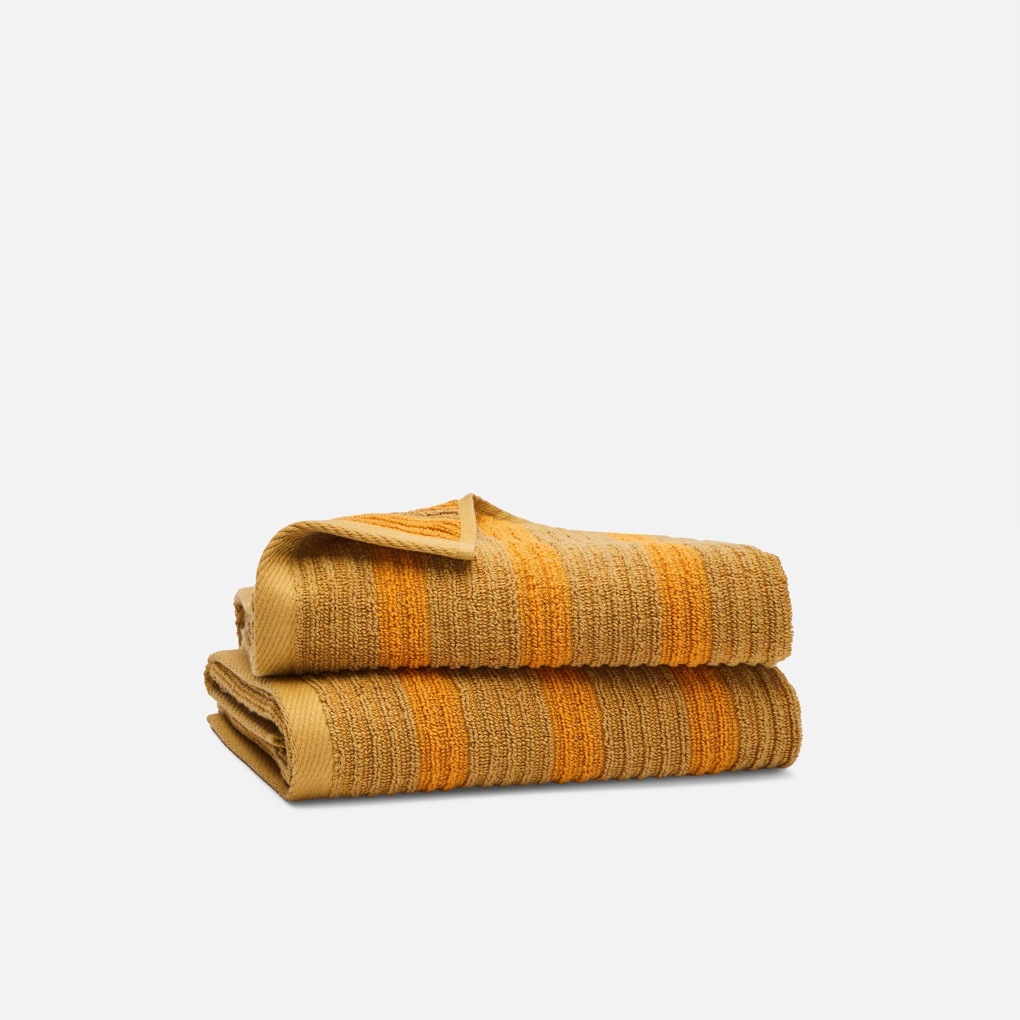 Ribbed Cotton TENCEL Hand Towels Set of 2 - Image 6