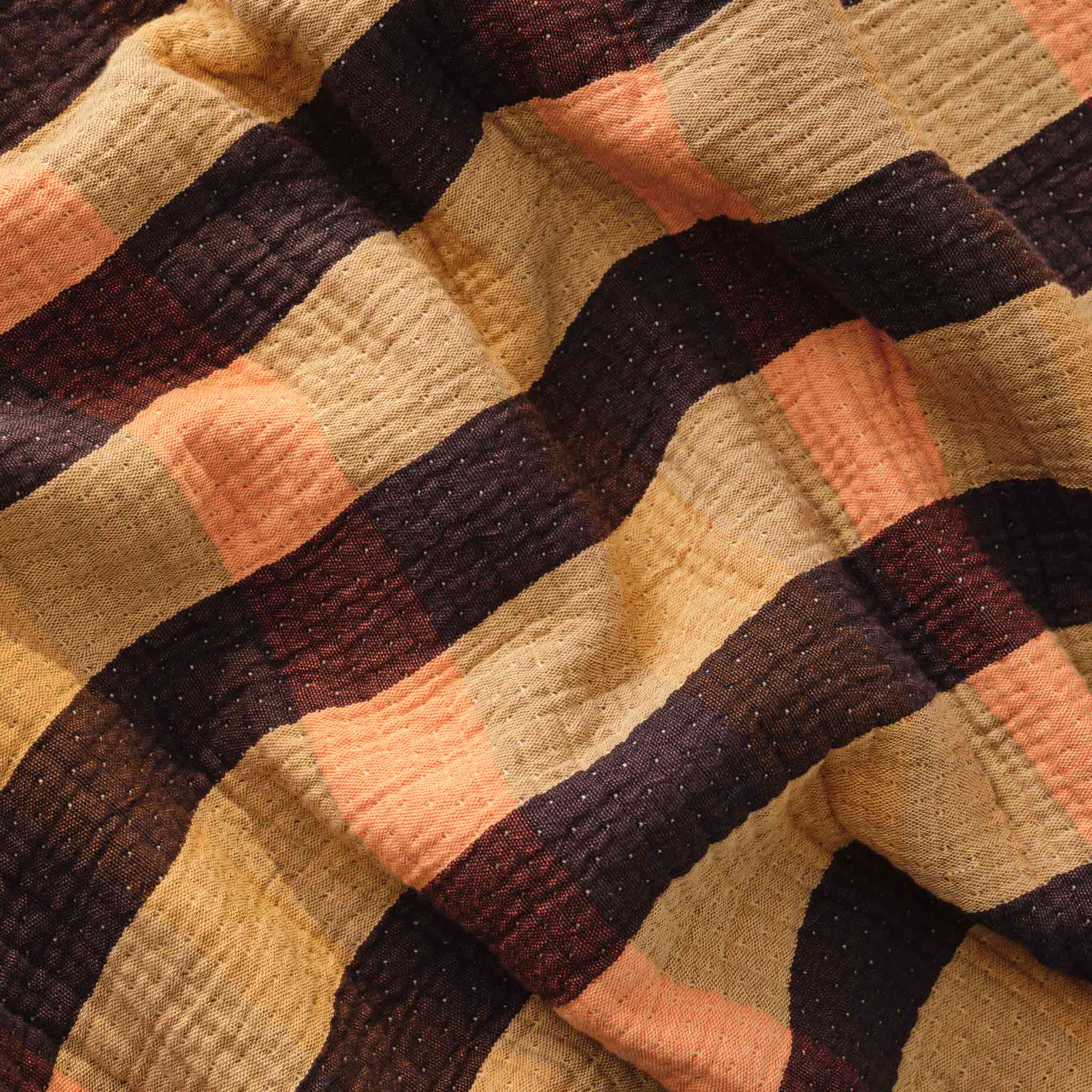 Sunwashed Check Bed Blanket - Image 6