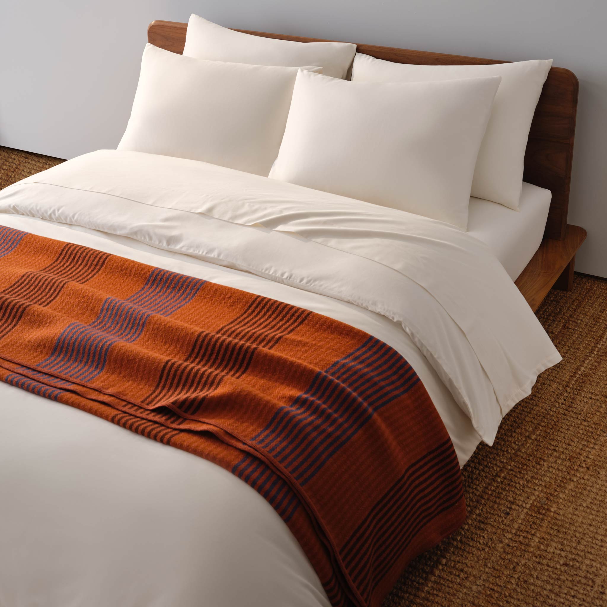 Heritage Wool Bed Blanket - Image 5