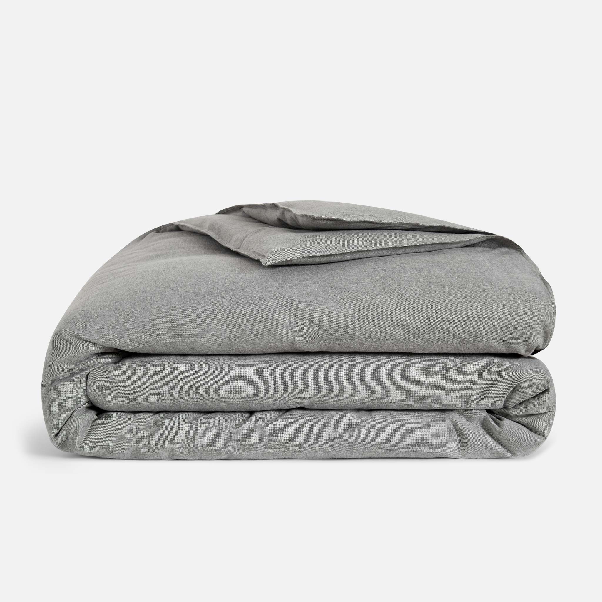 Heathered Cashmere Duvet Cover - Last Call - Image 6